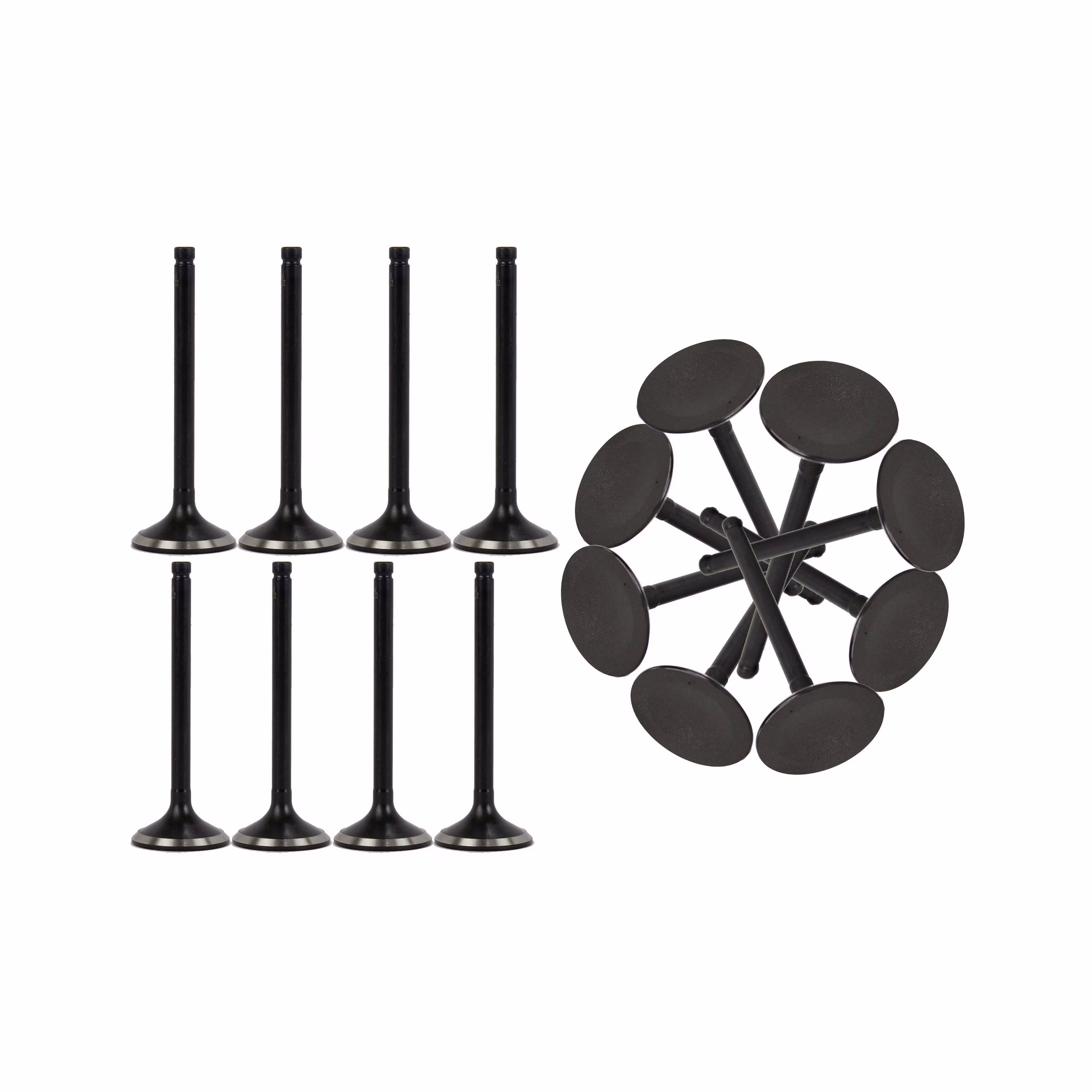 DNJ VK16522 Exhaust Intake Valve Kit Fits Cars & Trucks 2004-2007 Suzuki Aerio L4 2.3L DOHC 16V EV522 X8 IV522 X8