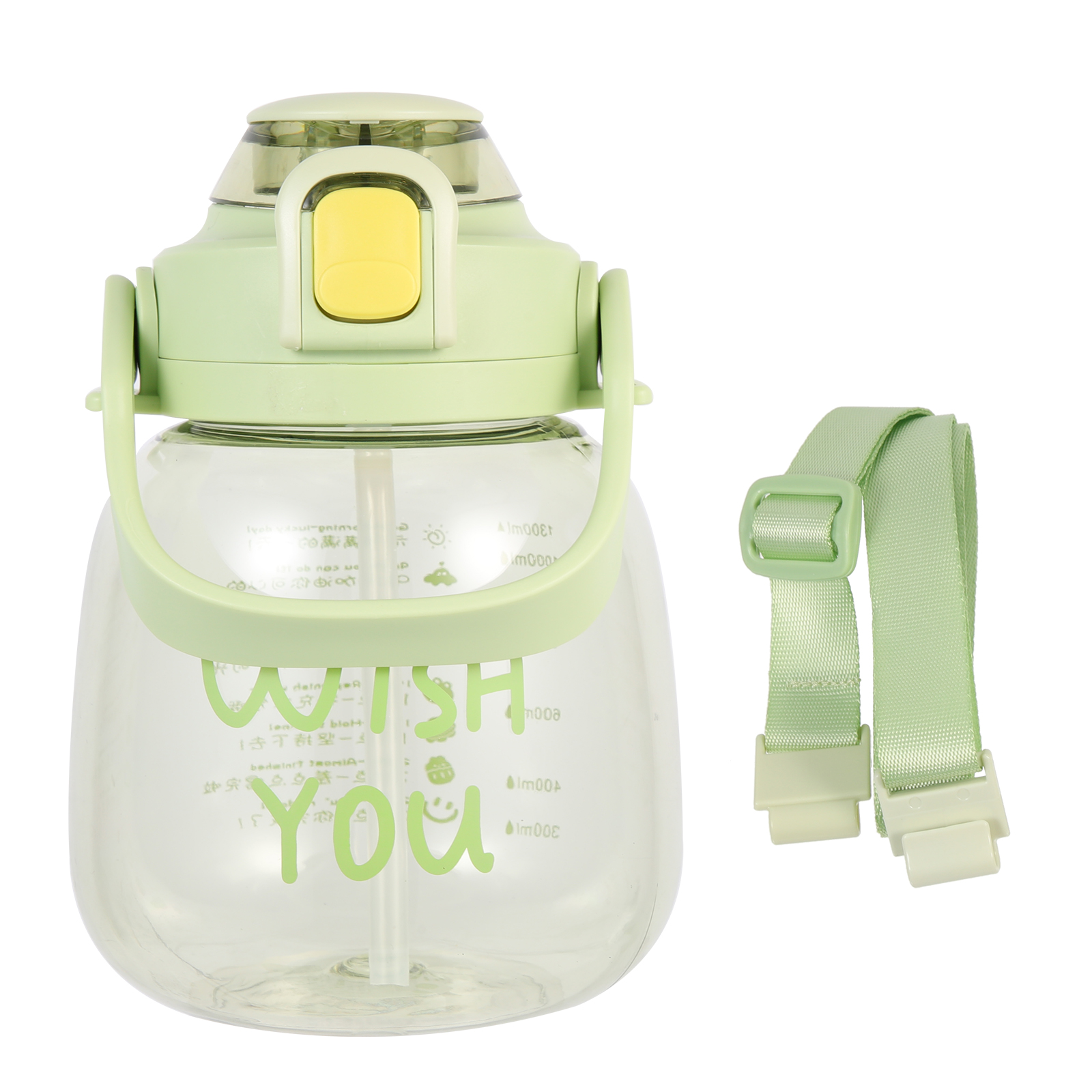 HOMEMAXS 1 Set of Big Belly Water Container Transparent Water Bottle Large Capacity Water Dispenser