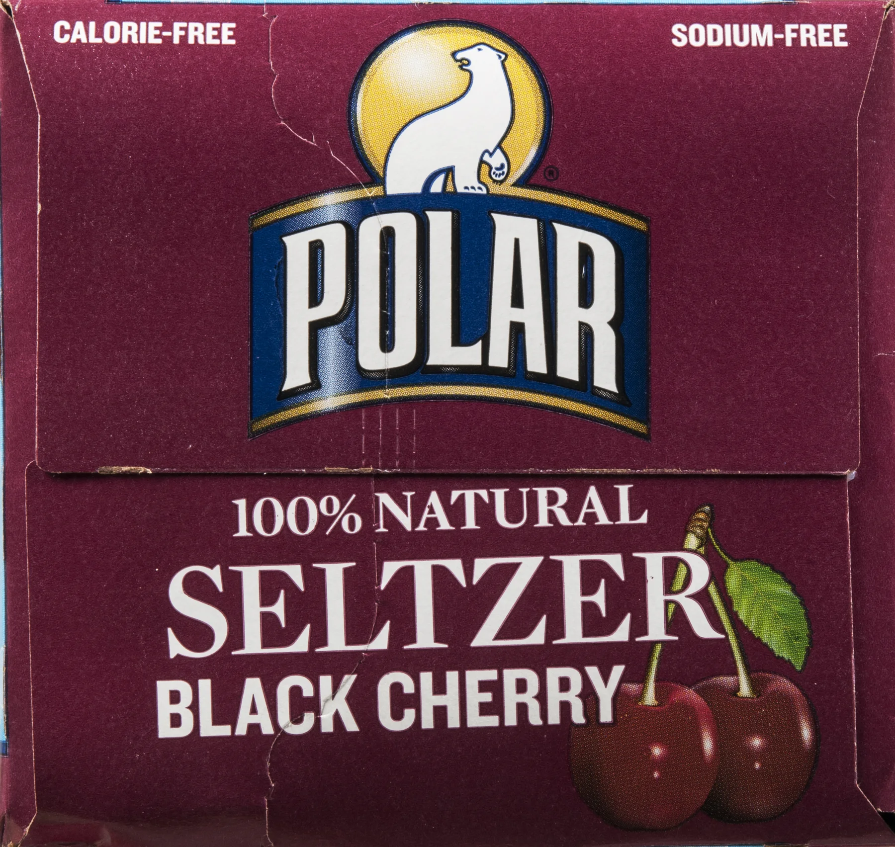 Polar Seltzer Water Black Cherry, 12 fl oz cans, 12 pack