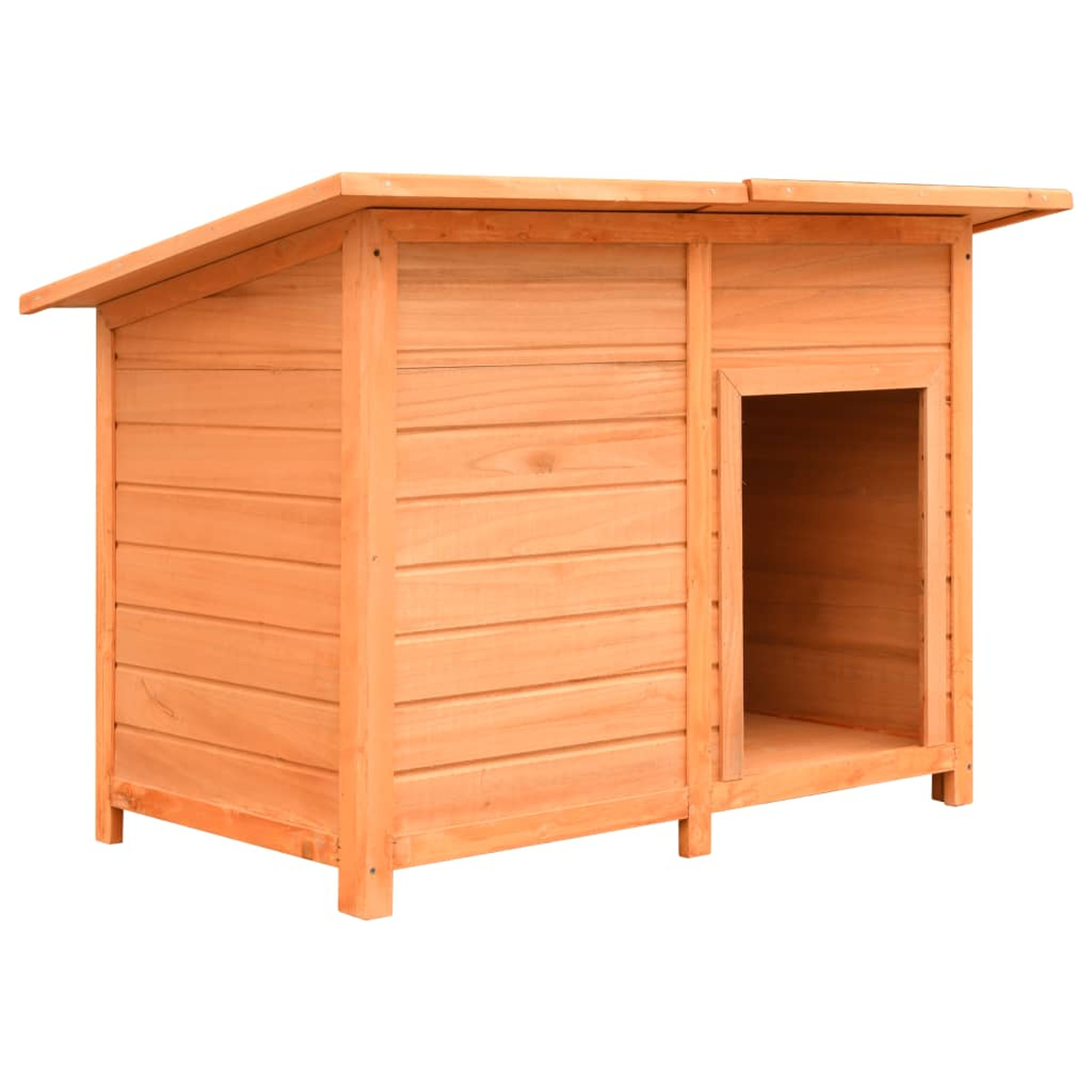 Carevas Dog Cage Solid Pine & Fir Wood 47.2