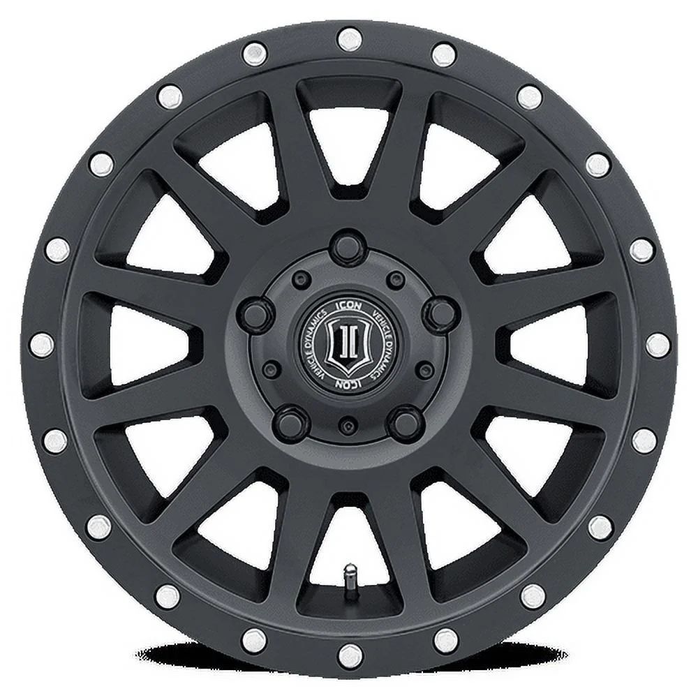 Icon Vehicle Dynamics 2017857345Sb 17 X 8.5 Compression 5 X 5In 4.5Inbp -6Mm Offset- Sat Black Fits select: 2010-2015 JEEP GRAND CHEROKEE, 2021 JEEP WRANGLER UNLIMITED