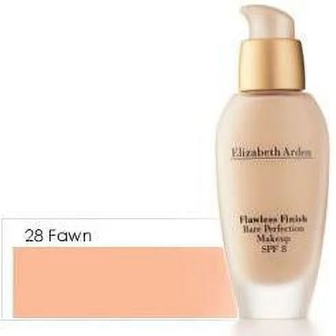 Elizabeth Arden Flawless Finish Bare Perfection Makeup Sunscreen SPF 8 (Beige 40) 1 Oz / 30 mL