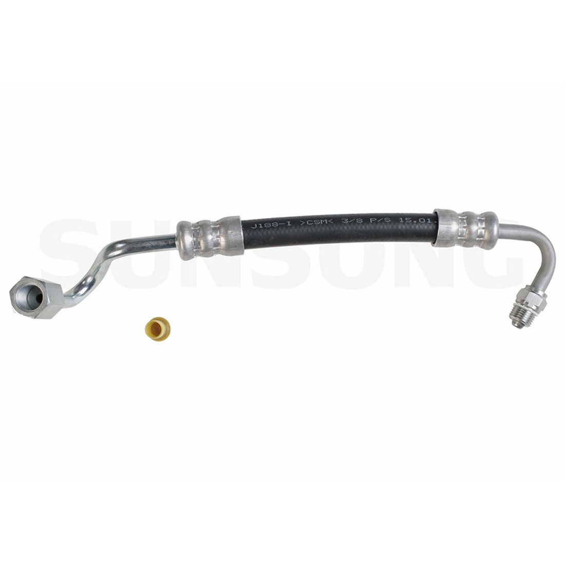 1 Power Steering Pressure Line Hose Assembly From Pump For Escort Ford Fits select: 1994-1995 FORD ESCORT LX/SPORT, 1991-1993 FORD ESCORT LX