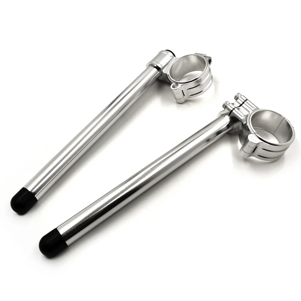 HTTMT- 50mm CNC Higher Raised Riser Clip Ons Clipon Fork Handle Bars 7/8