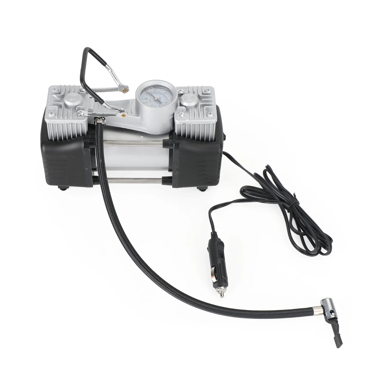 Motor Genic Heavy Duty Electric Air Tire Pump 12V Inflator Auto Car Truck Compressor 150PSI