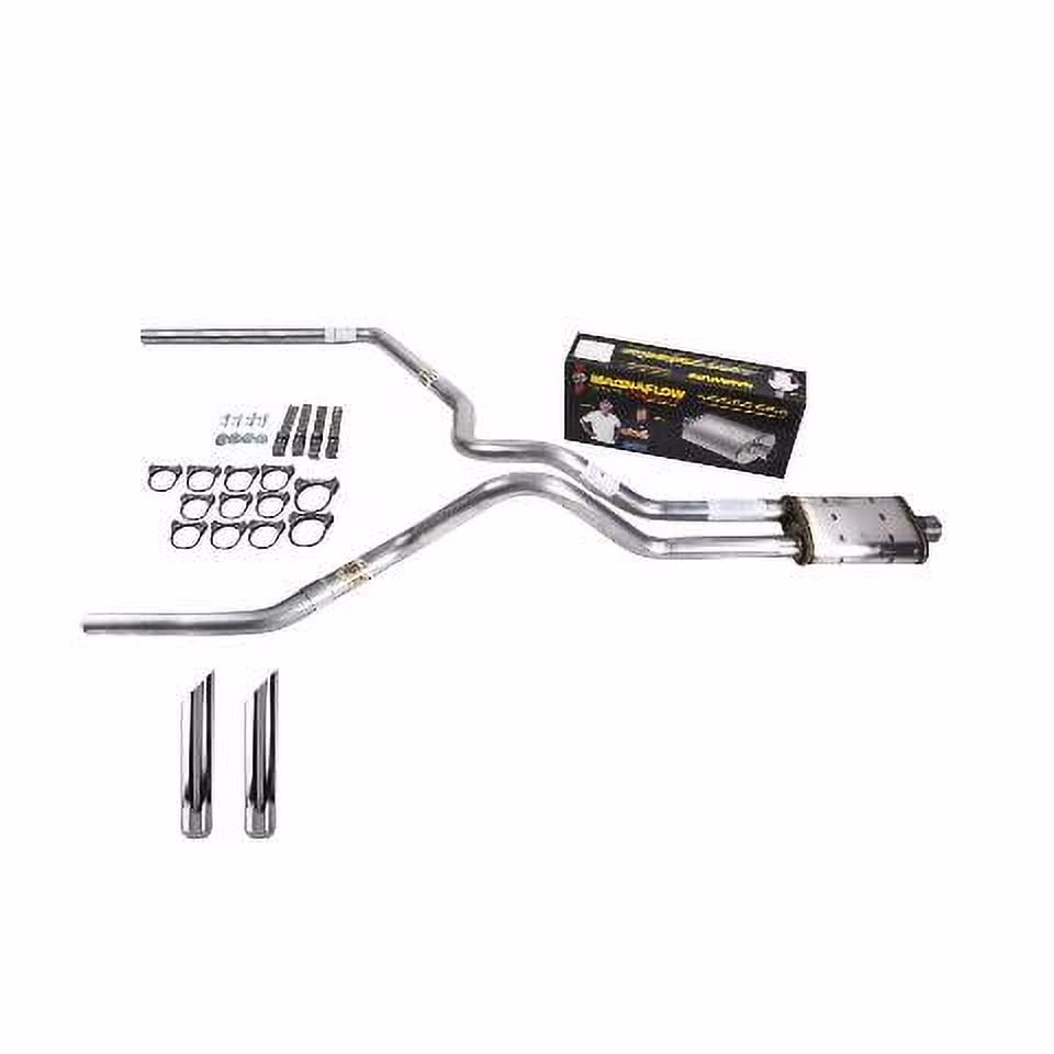 F150 98-04 dual exhaust 2.5 MA pipe Magnaflow SW Tip