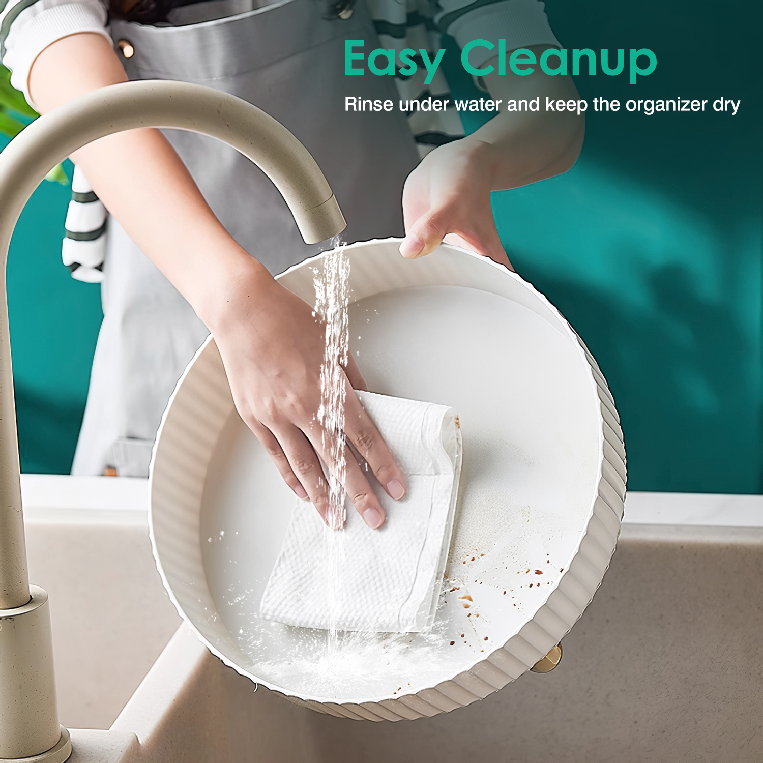 iMounTEK 360 Rotating Makeup Organizer Cosmetic Makeup Storage Organizer for Vanity, Large Makeup Holde Lotions Display Cases 11in