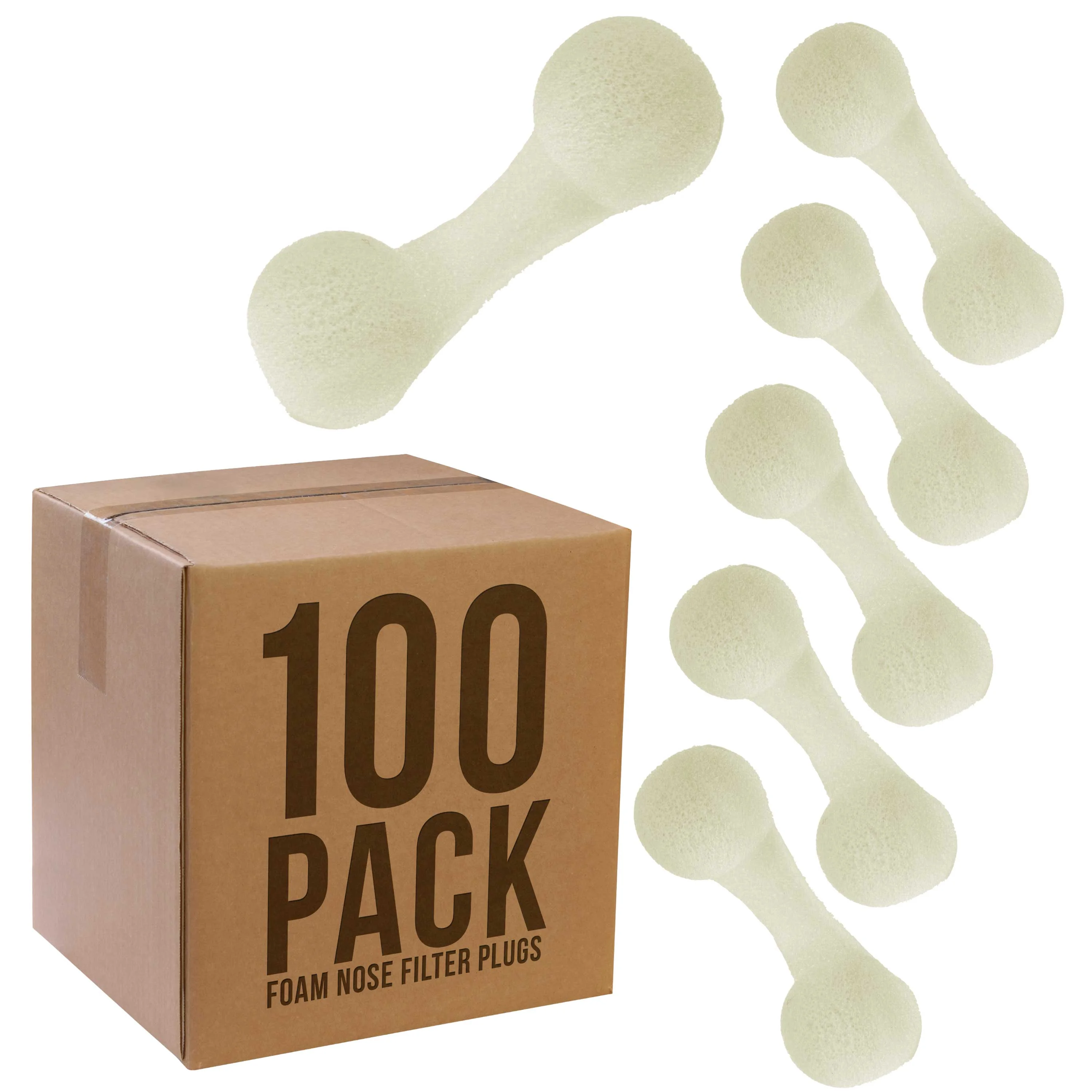 Belloccio 100 Nasal Nose Filters Breathable Dust Plug Sunless Airbrush Spray Tan Tanning