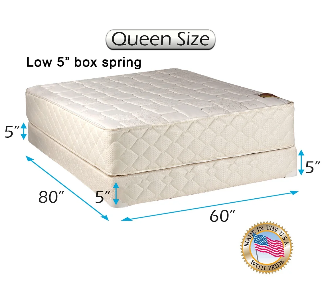 Dream Sleep Grandeur Deluxe Queen Mattress and Low 5
