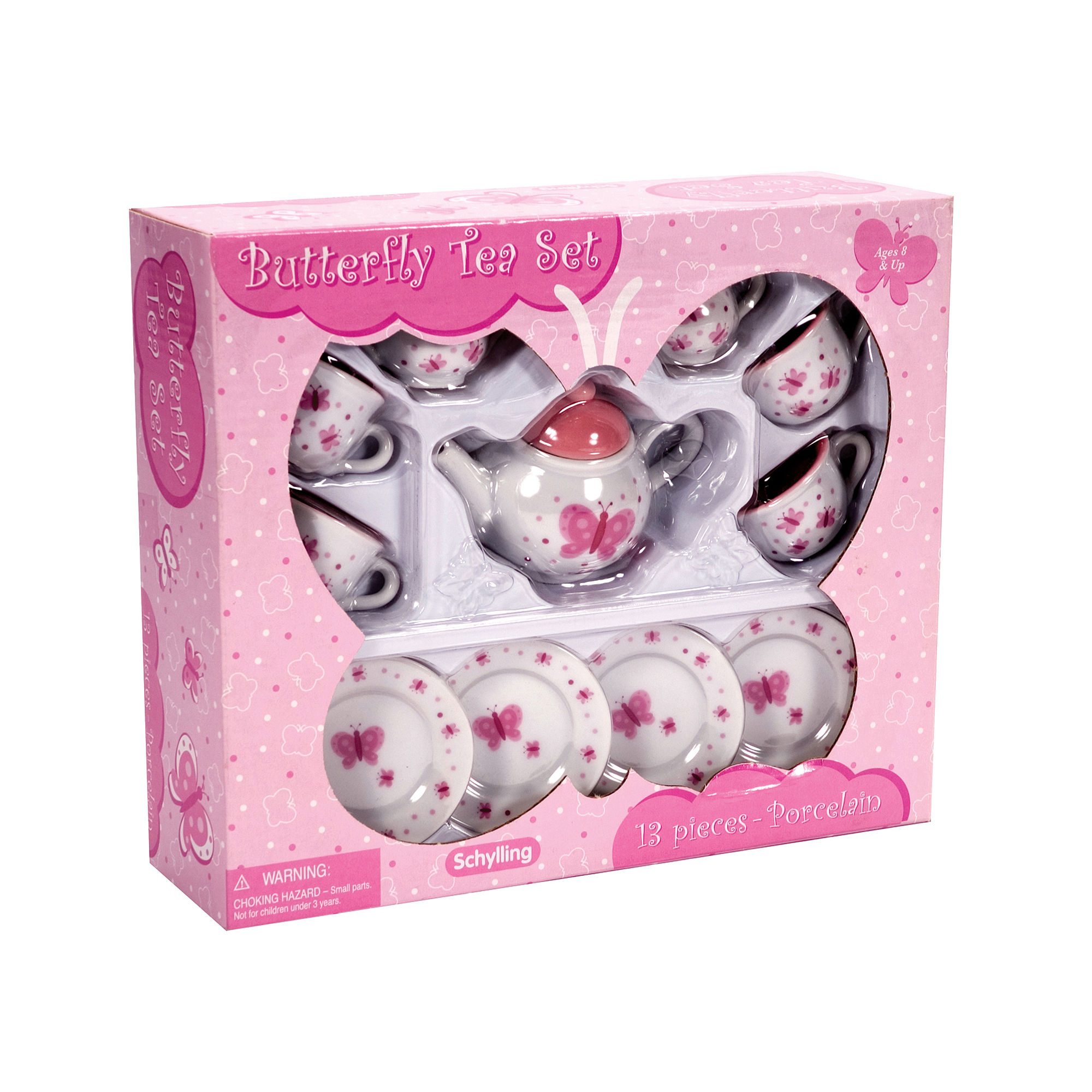Butterfly Mini Toy Tea Set