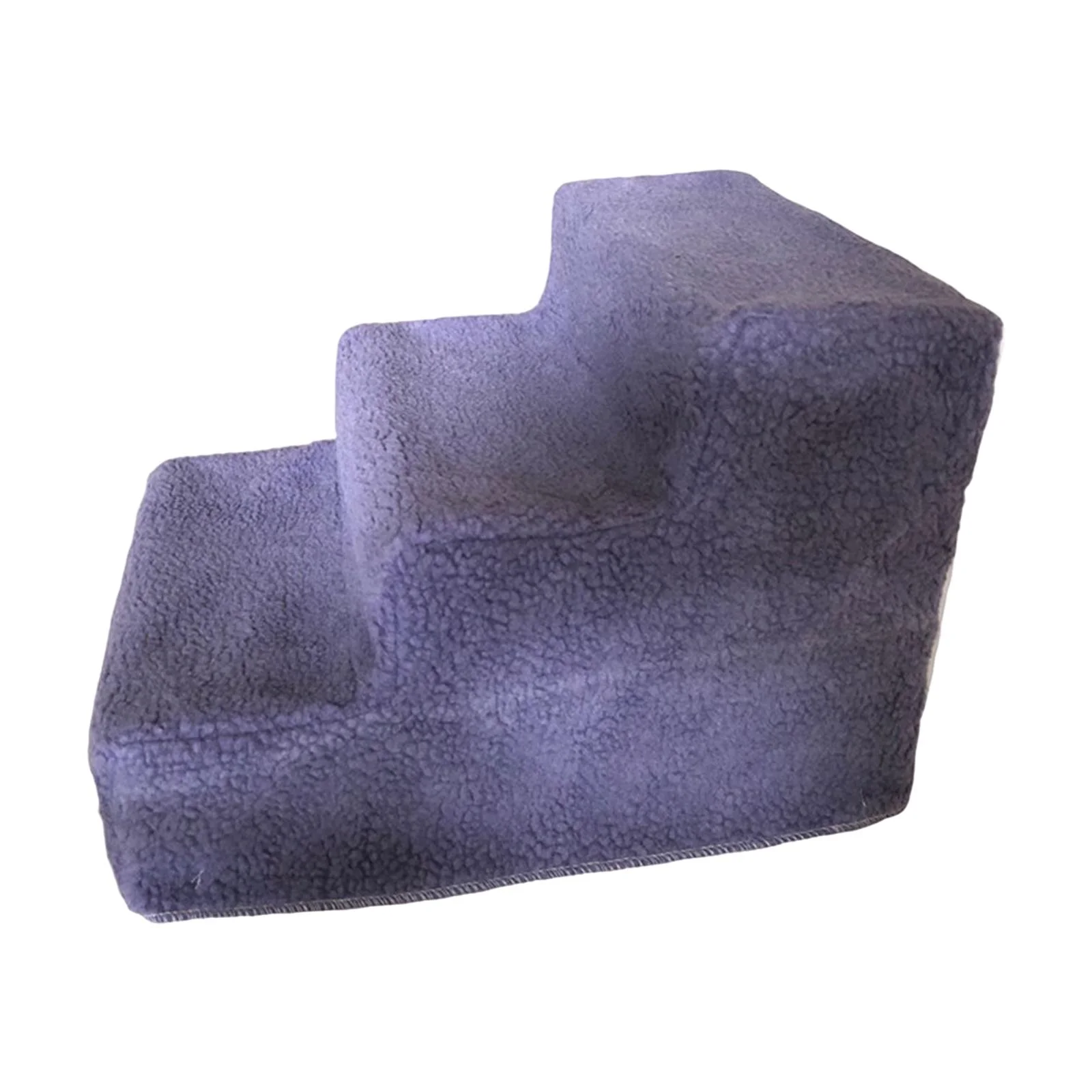 Slip Dog Stairs, Soft Washable Cover Removable Slope, High Bed Stable Couch Pet Ramp Ladder for Kittens Pet Supplies Indoor Dogs Puppy , Violet
