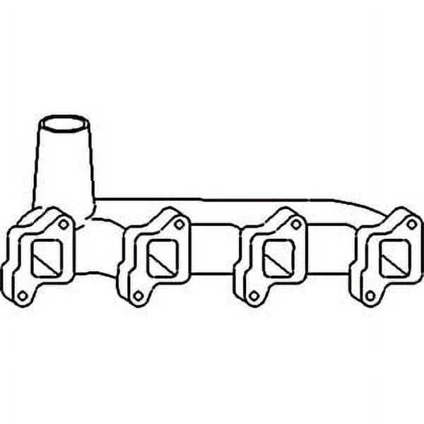 RAParts Exhaust Manifold Fits Ford New Holland - 81806040