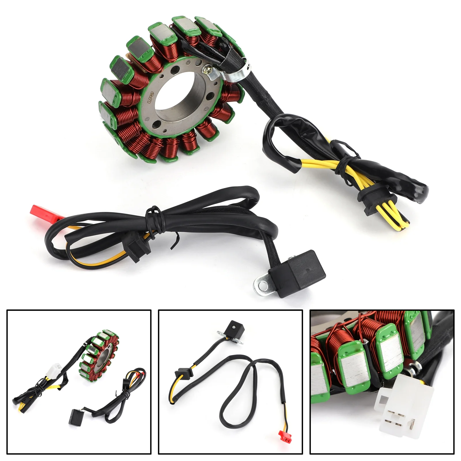 Motor Genic Generator Stator Coil For Kawasaki EN450 Vulcan 500 90-96 EX500 Ninja 500R 06-09