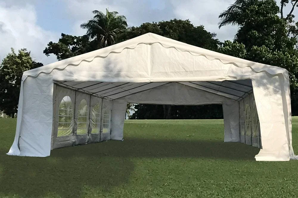 32'x16' Budget PVC Party Tent Canopy Shelter - White - By DELTA Canopies