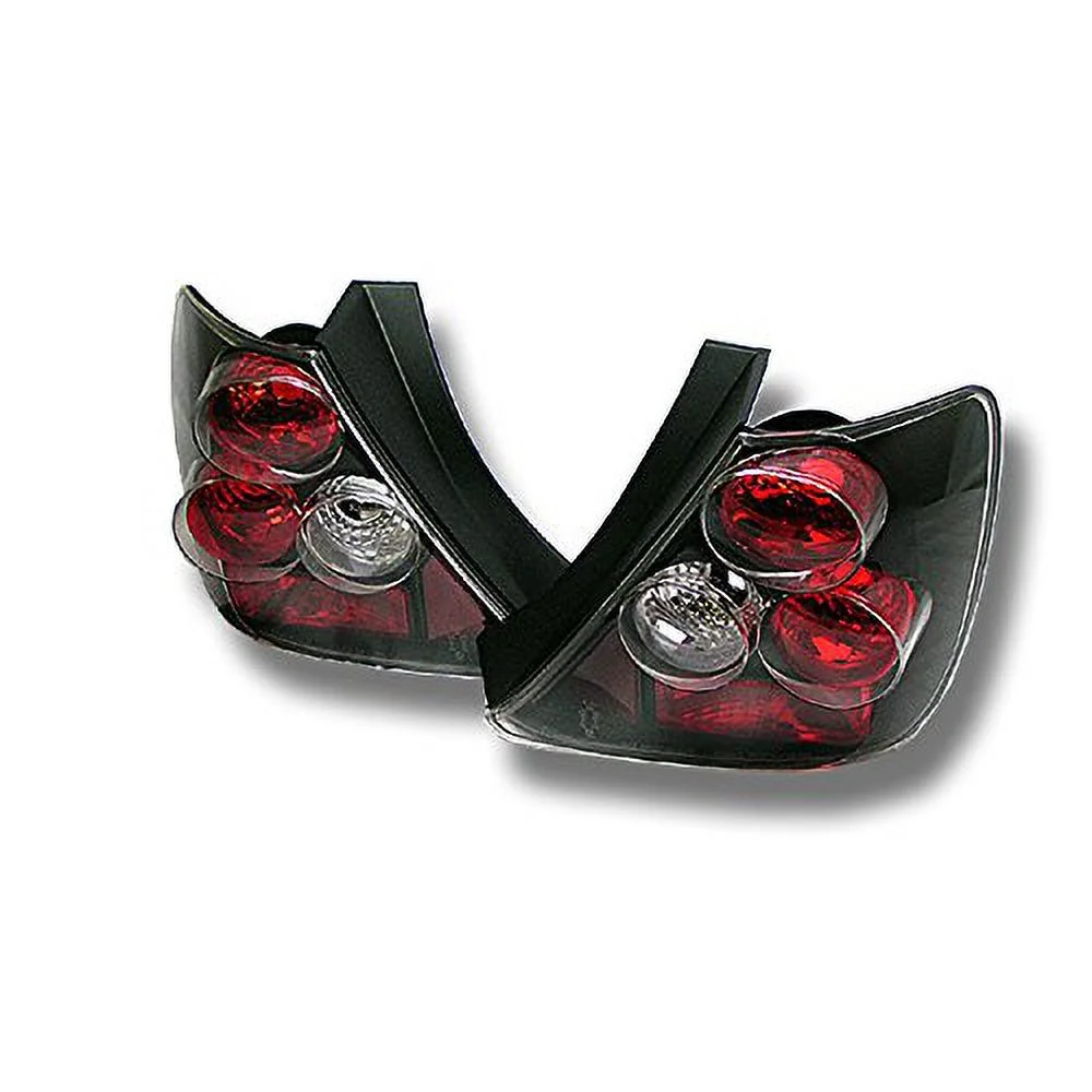 Spyder Honda Civic Si 03-05 Hatchback 3DR Euro Style Tail Lights - Black