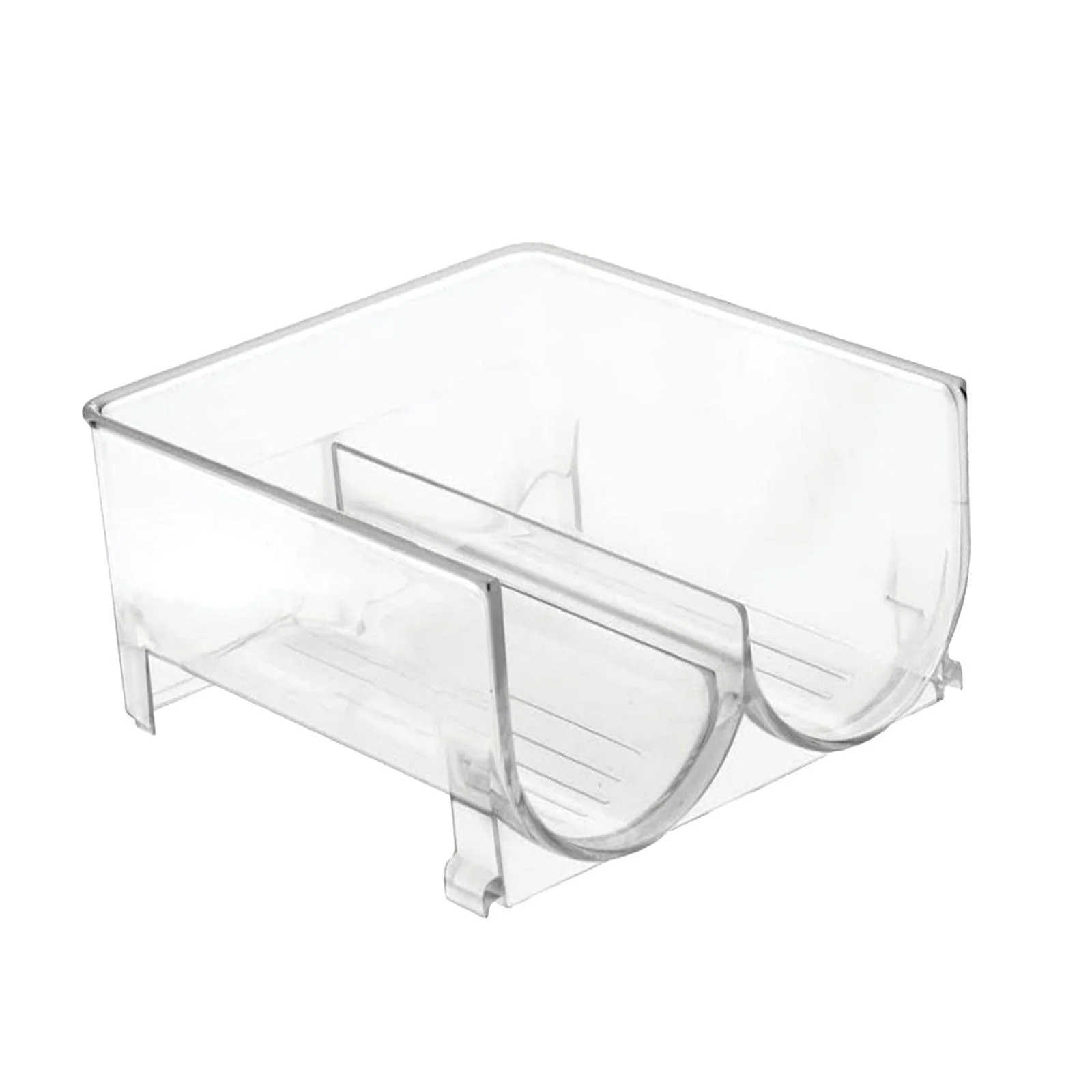 Clear Rack Water Bottle Holder Pet Stackable Modern for Fridge Cabinets ,