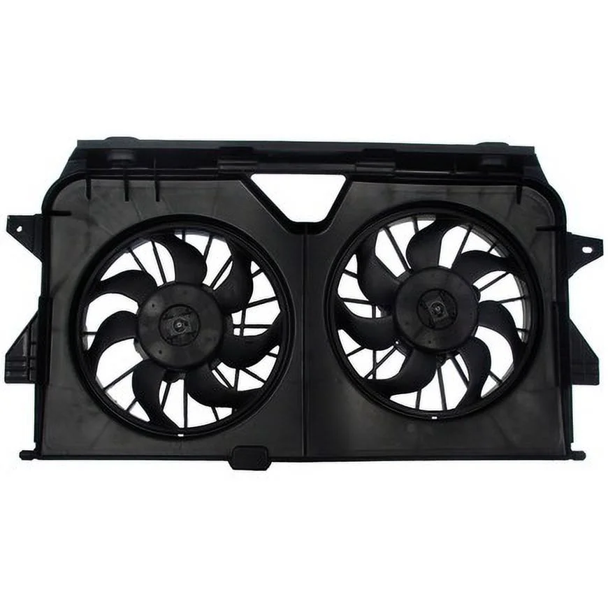 Dual Radiator and Condenser Fan Assembly Fits select: 2005-2007 DODGE GRAND CARAVAN, 2005-2007 CHRYSLER TOWN & COUNTRY