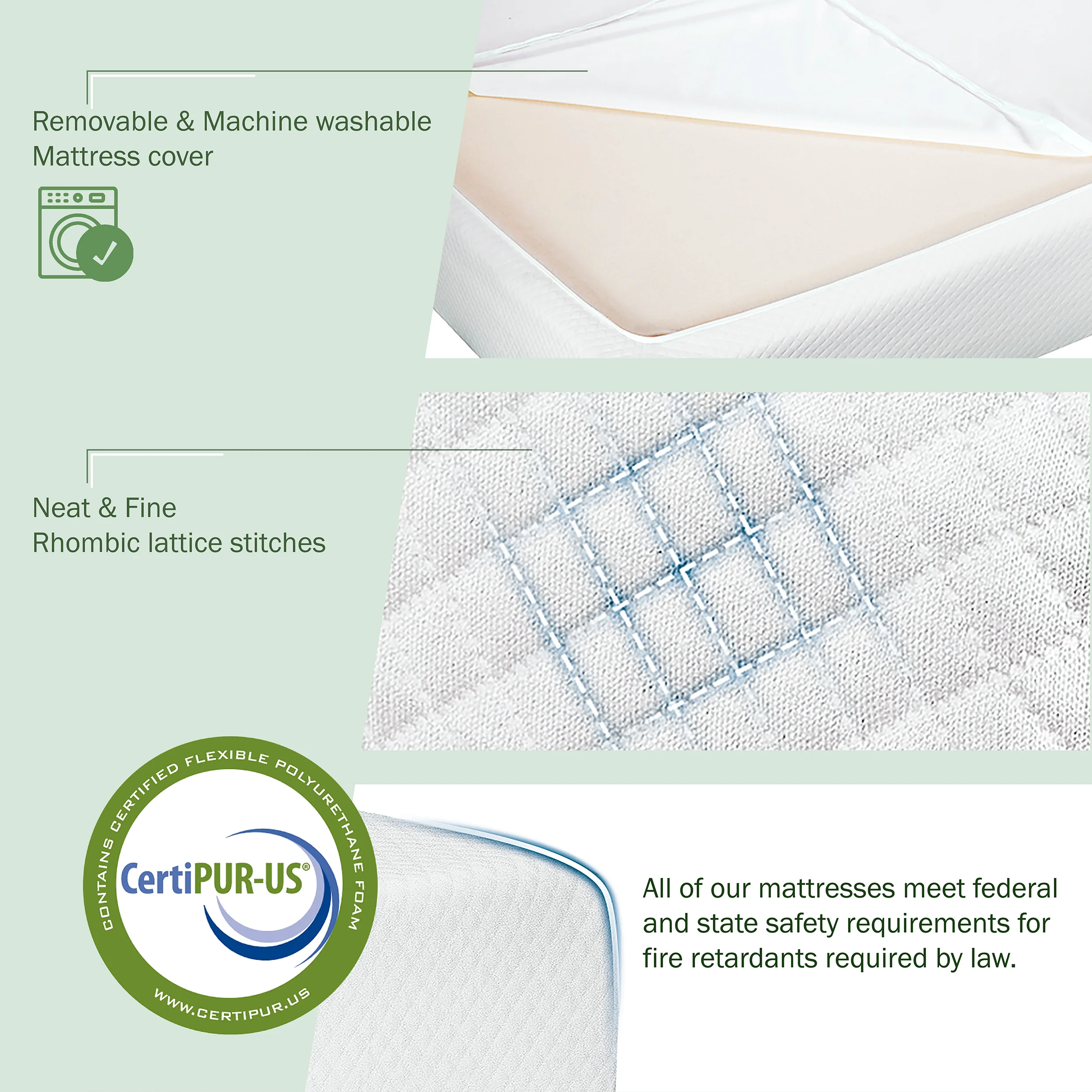 Furniture of America Eastern King Leatherette Bed with 8-Inch Mattress, Espresso (Assembly Required)