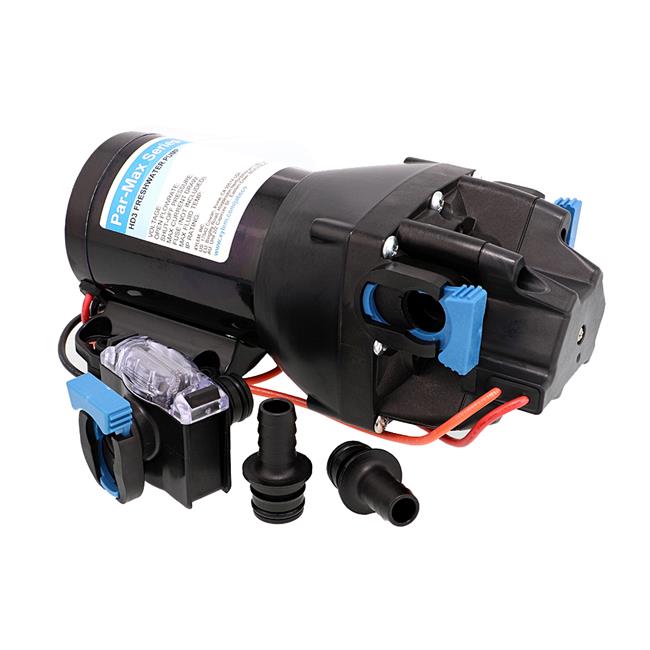 12V 3 GPM 40 PSI Par-Max HD3 Heavy Duty Water Pressure Pump