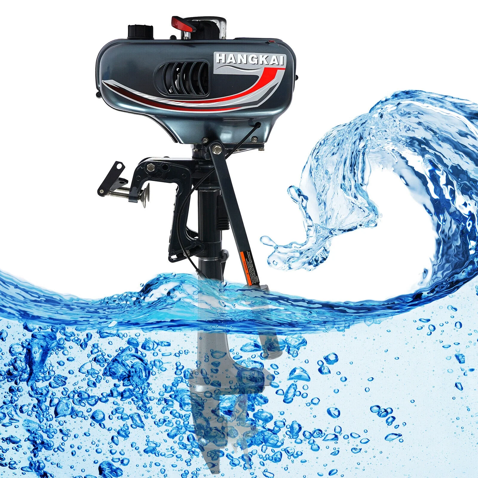 TFCFL Engine 2 Stroke 3.5HP Outboard Boat Motor Petrol Power CDI Water Cooling System