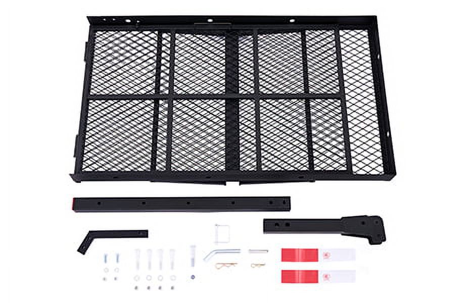 Foldable Electric Wheelchair Hitch Carrier Mobility Scooter Folding Loading Ramp