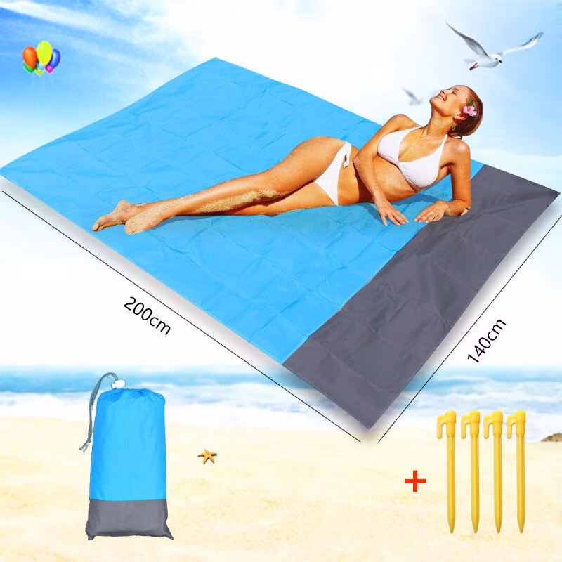 Beach Blanket Waterproof Lightweight Picnic Blankets for Travel, Camping, Hiking