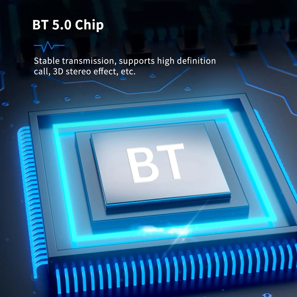 Anself Bocoice Bone Conduction Speaker Wirelessly Speakers Portable Loud Stereo Sound Built-in Mic Sound Box