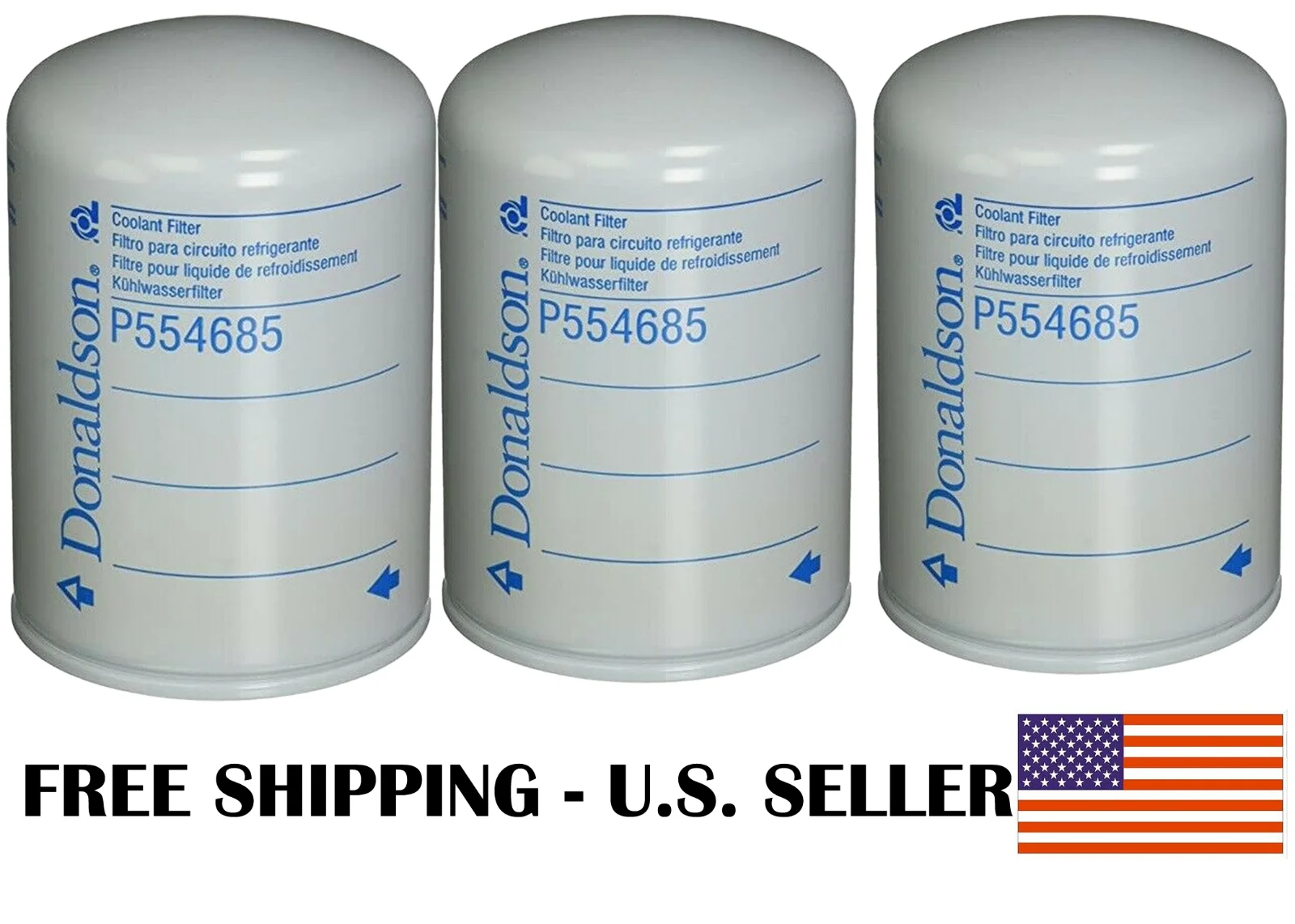 P554685 Donaldson Coolant Filter Non-Chemical For a 6.0 Powerstroke (3 PACK)