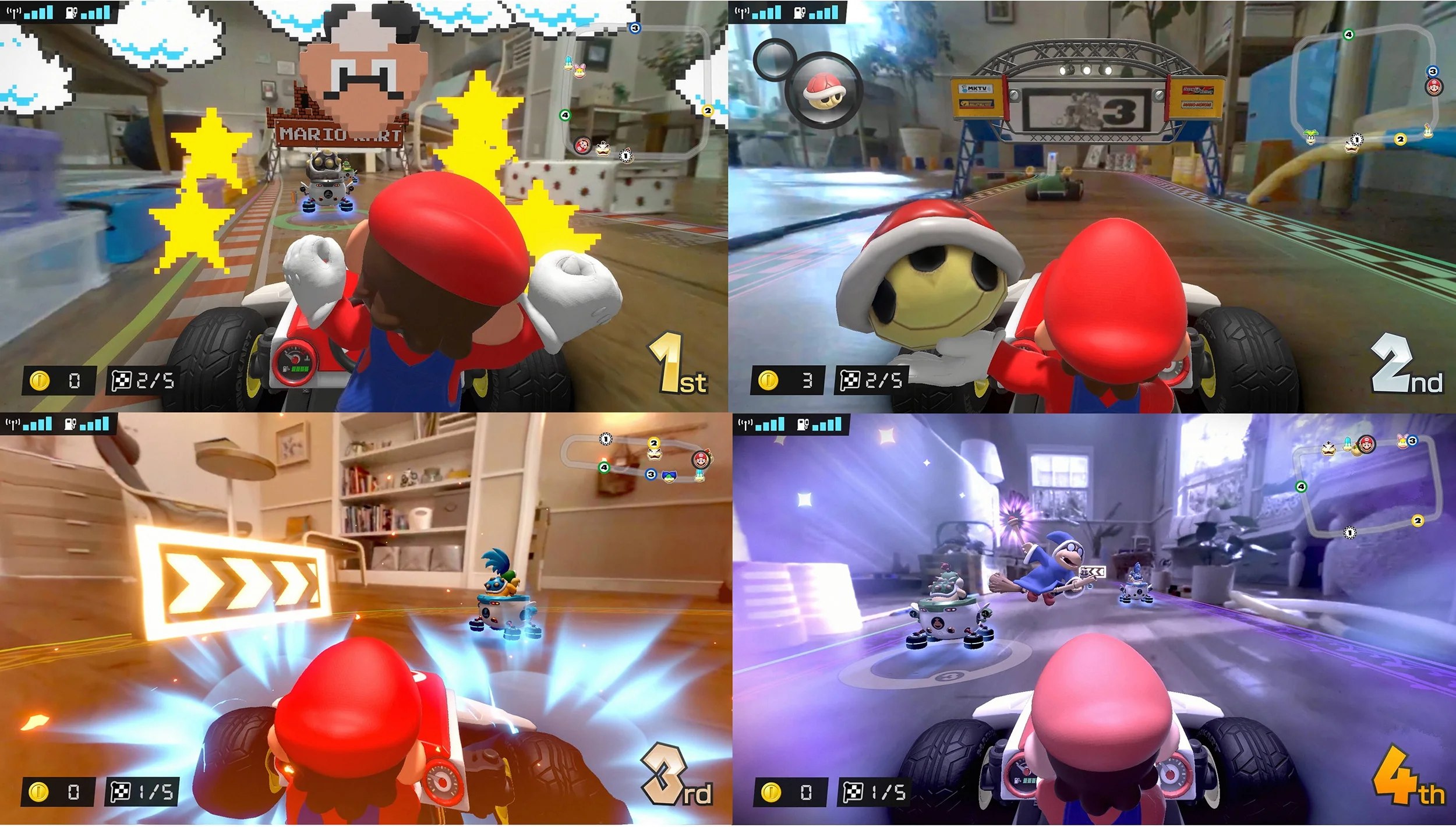 Nintendo 2020 Newest - Mario Kart Live Home Circuit - Luigi Set Edition - Holiday Family Christmas Gaming 3-in-1 Carrying Case Bundle for Nintendo Switch & Switch Lite- Green (Console Not Included)