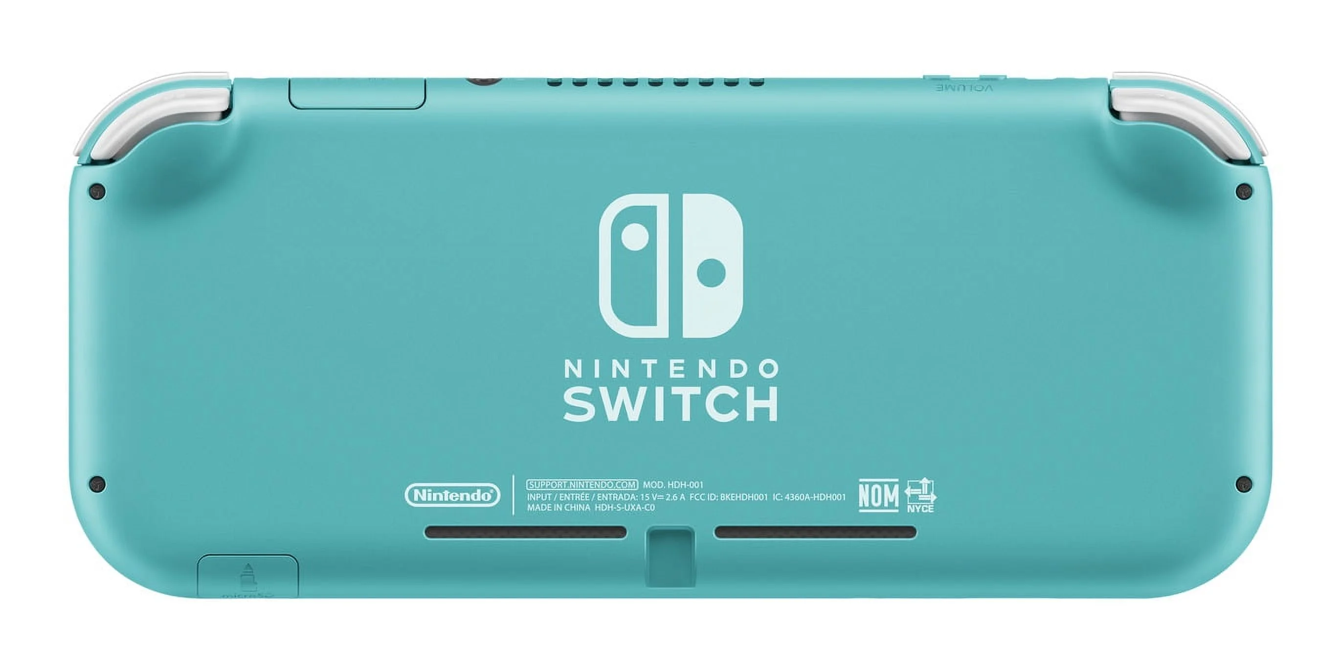 Nintendo Switch Lite (Turquoise) Bundle with Super Mario Odyssey and 6Ave Cloth