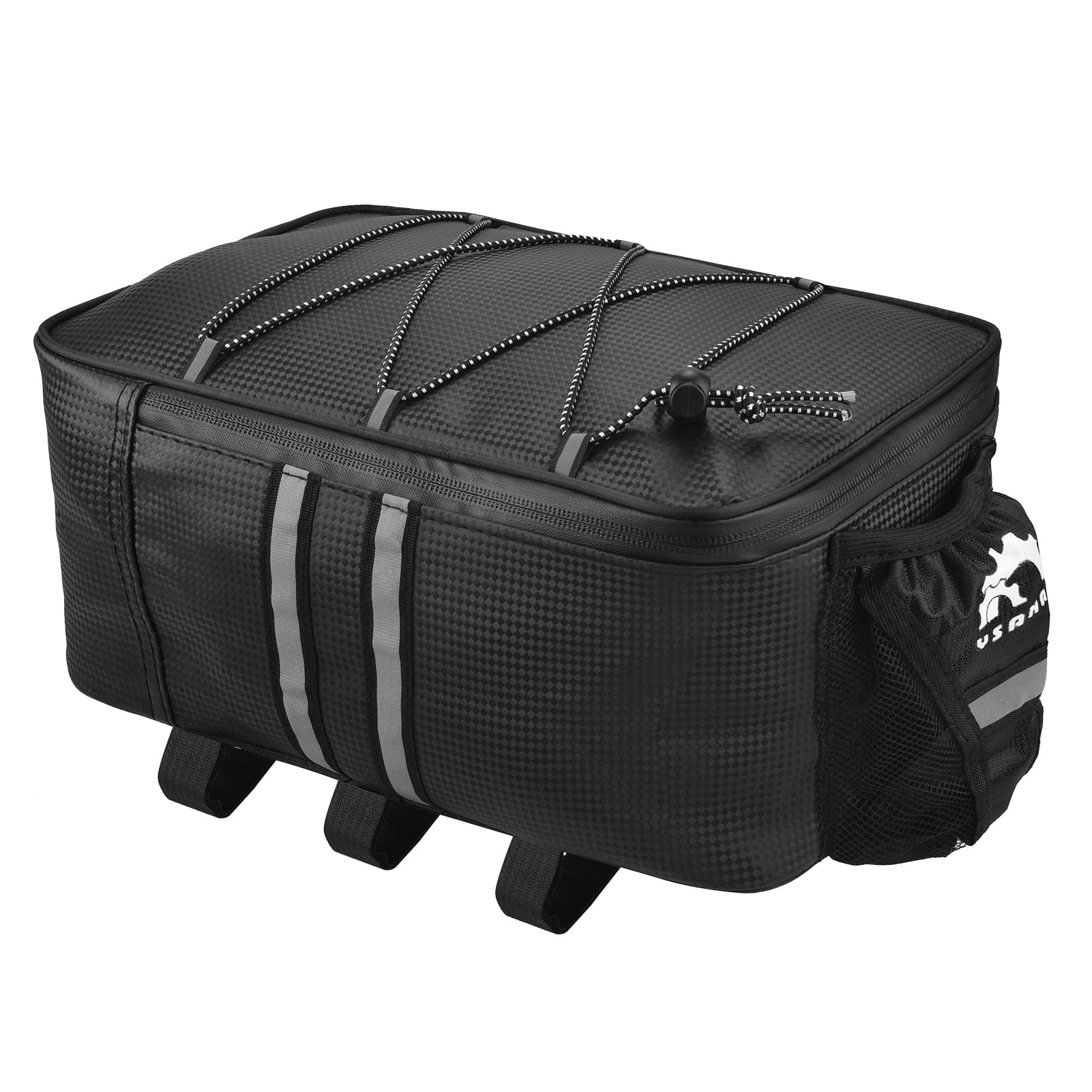 YSANAM Bike Trunk Bag with Waterproof Rain Cover Rear Bag Bike Rack Bag