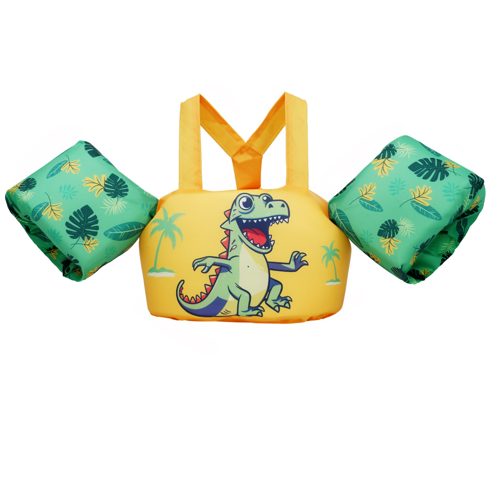 Zeraty Kids Swim Vest, Toddler Swim Vest, Toddler Floaties Arm Wings Life Jacket Vest Training Swimsuit with Adjustable Security Buckle for Boys Girls,  2-6 Years Old, 20-50lbs