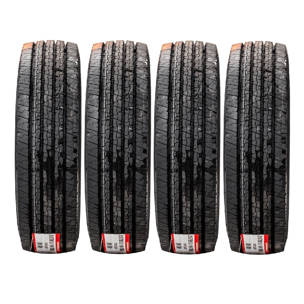 The Trailer Parts Outlet - Taskmaster 215/75R17.5 16 Ply Trailer Tire, Set (4)