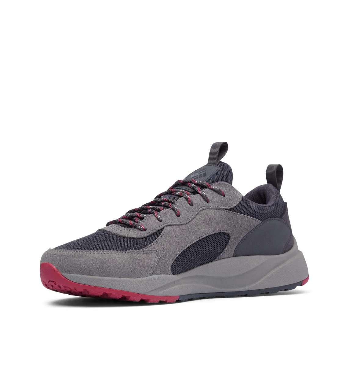 Columbia Men's Pivot Waterproof, Shark/Red Element, 8.5