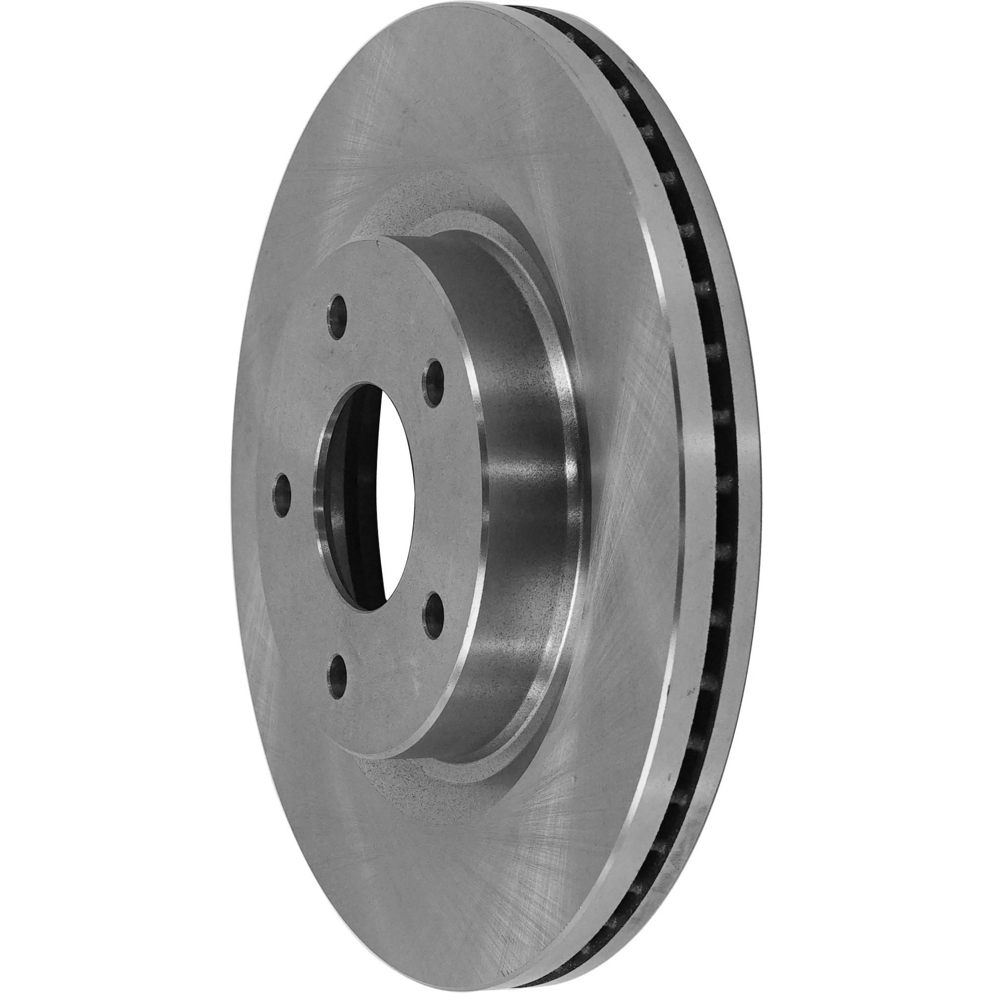 Front Side Brake Disc Plain Surface Vented 5 Lugs Pro-Line Series fits 2007-2012 Nissan Altima