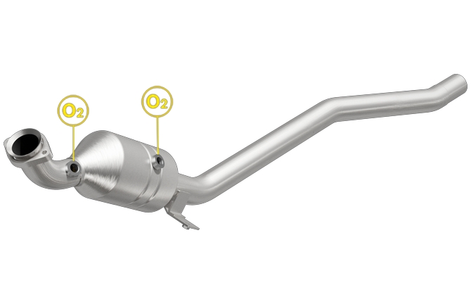 Magnaflow Conv DF 2006-2011 R350 3.5 L Underbody