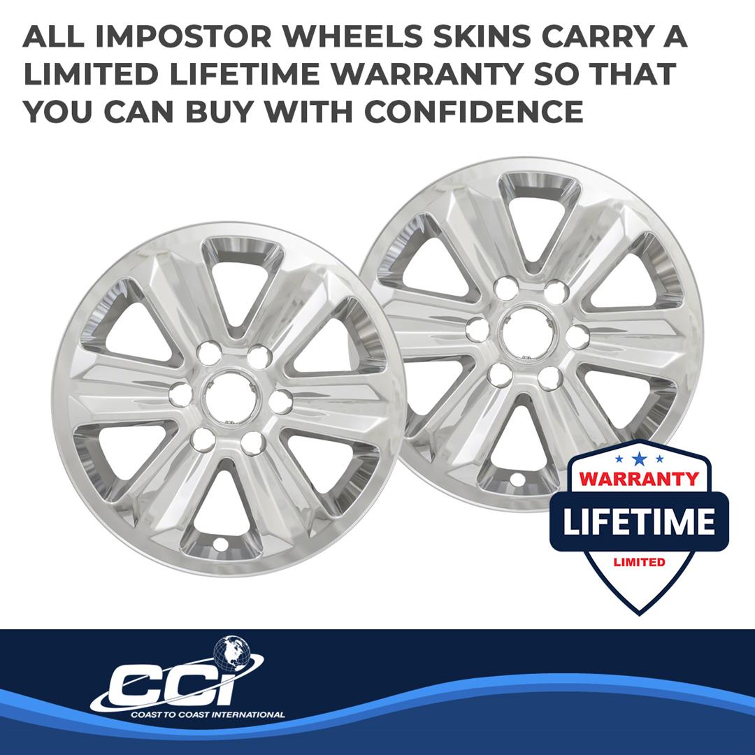 Coast To Coast IWCIMP387X 6 Spoke Chrome Plated 17