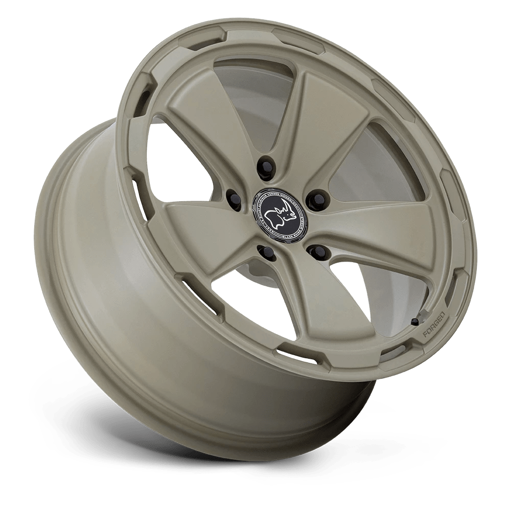 Black Rhino TAIGA 18X8 5X130 +20 MATTE GRAY Wheel Rim (QTY: 1)