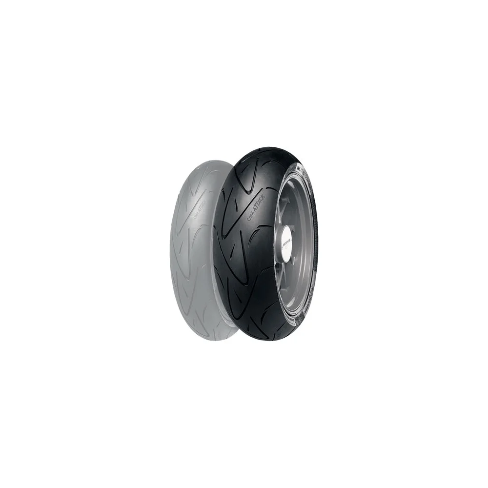 Continental Contisport Attack Hypersport Radial Rear Motorcycle Tire 190/55ZR-17 (75W) Compatible With KTM 390 Duke 2020
