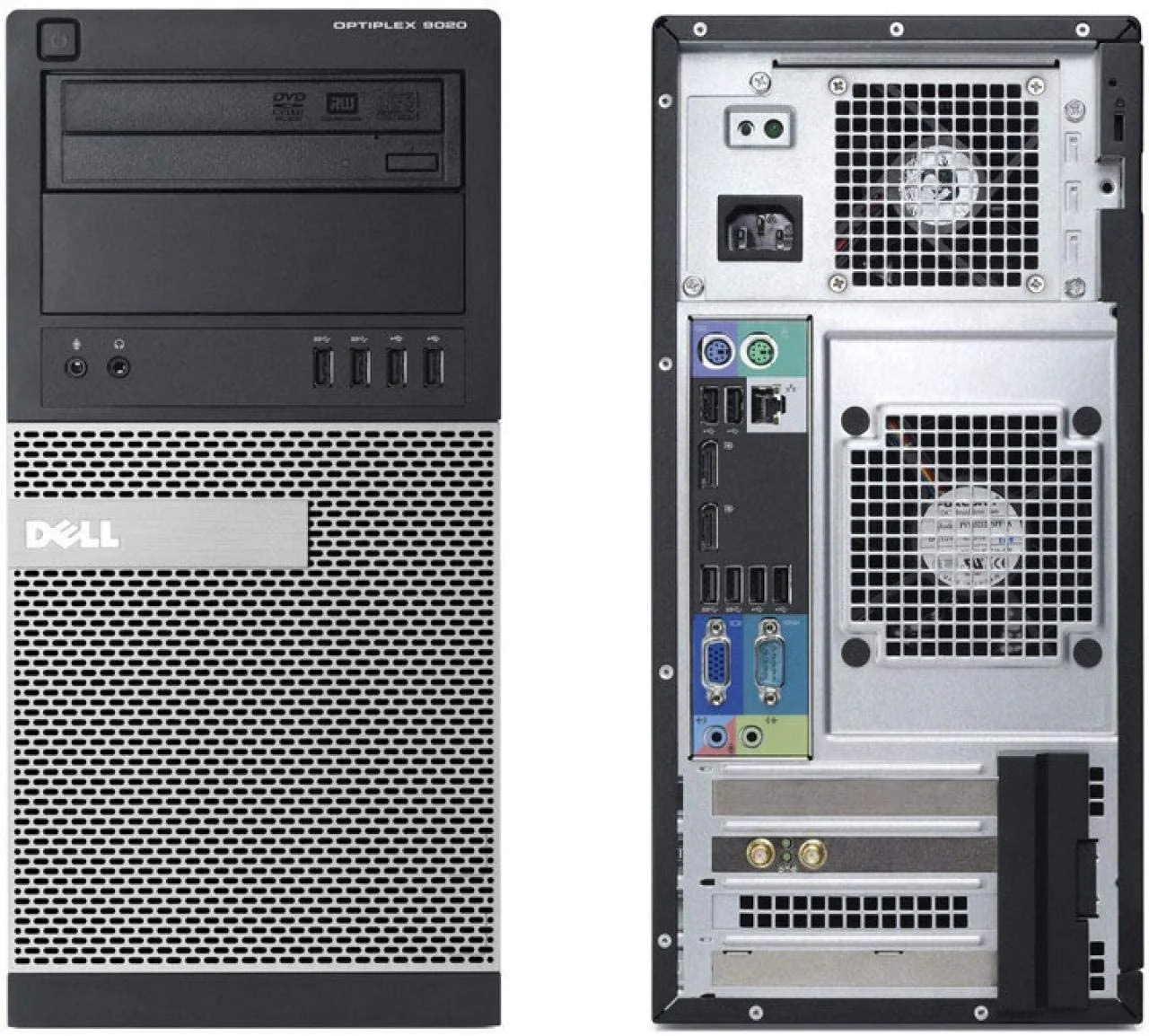 Restored Dell optiplex 9020 Tower High Performance Desktop PC, Intel Core i54th Gen. 8GB Ram, 240GB SSD, 16GB Flash Drive, Keyboard & Mouse, WiFi, Bluetooth, Windows 10 Pro (Refurbished)