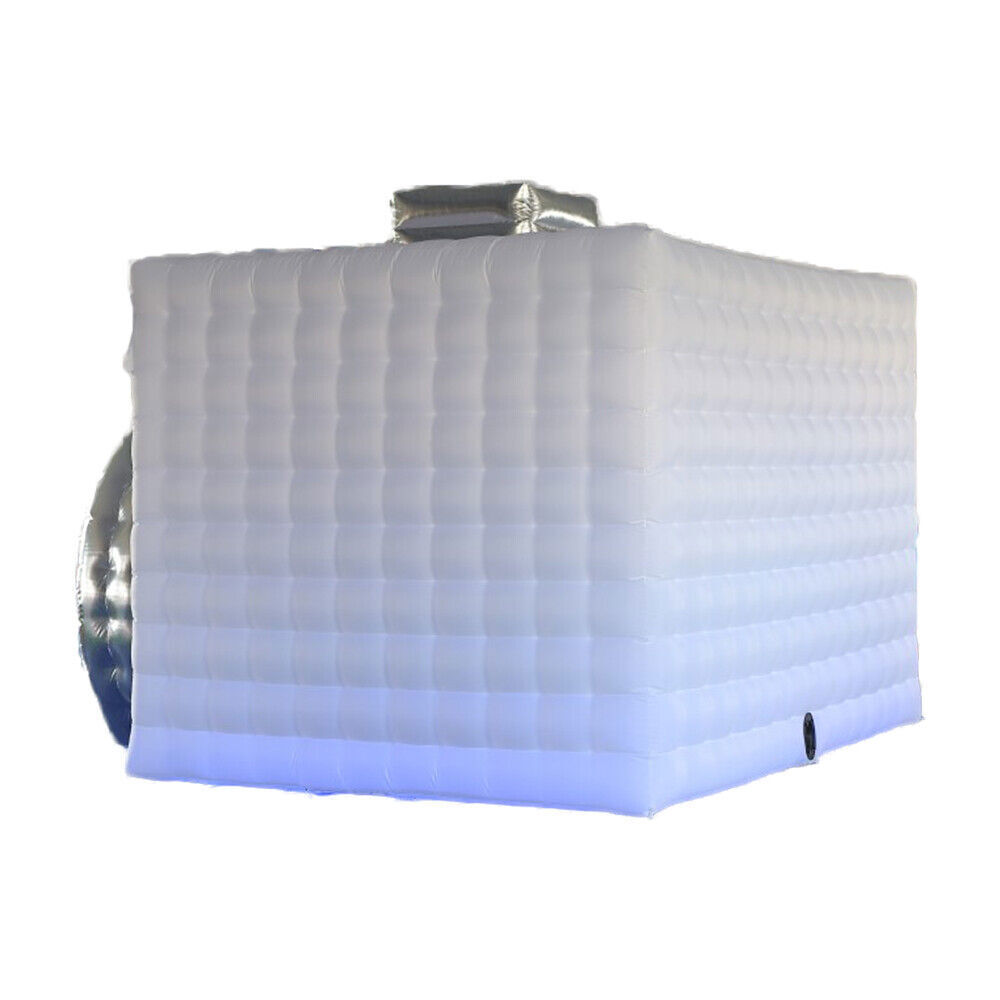 3.8X2.8x2.5m Inflatable Photo Booth Tent Camera Shape Wedding Tent with Blower 110V
