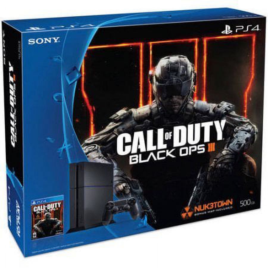 Sony PlayStation 4 (PS4) 500GB Console Bundle with Call of Duty Black Ops III