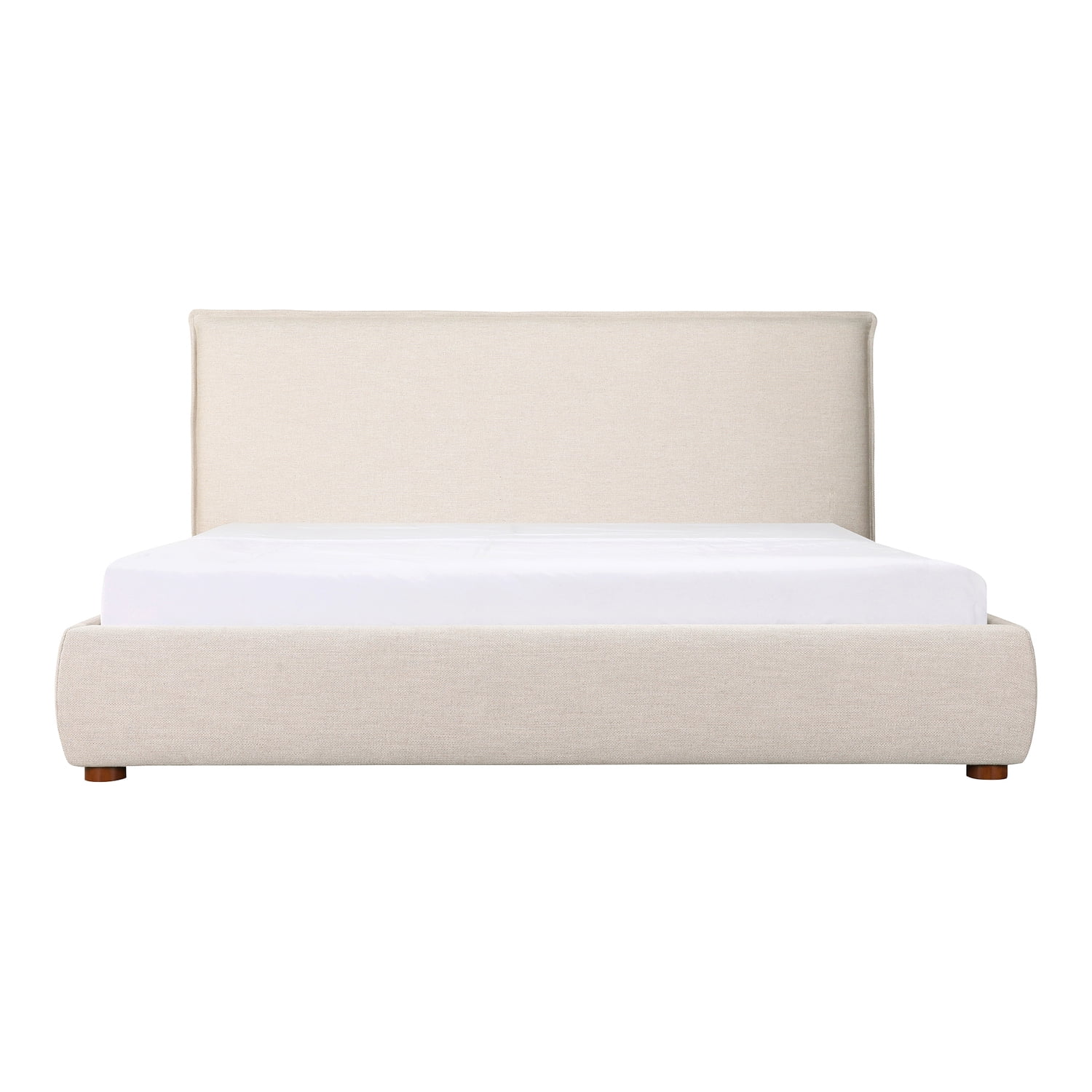 Moe's Home Collection Luzon Queen Bed Wheat