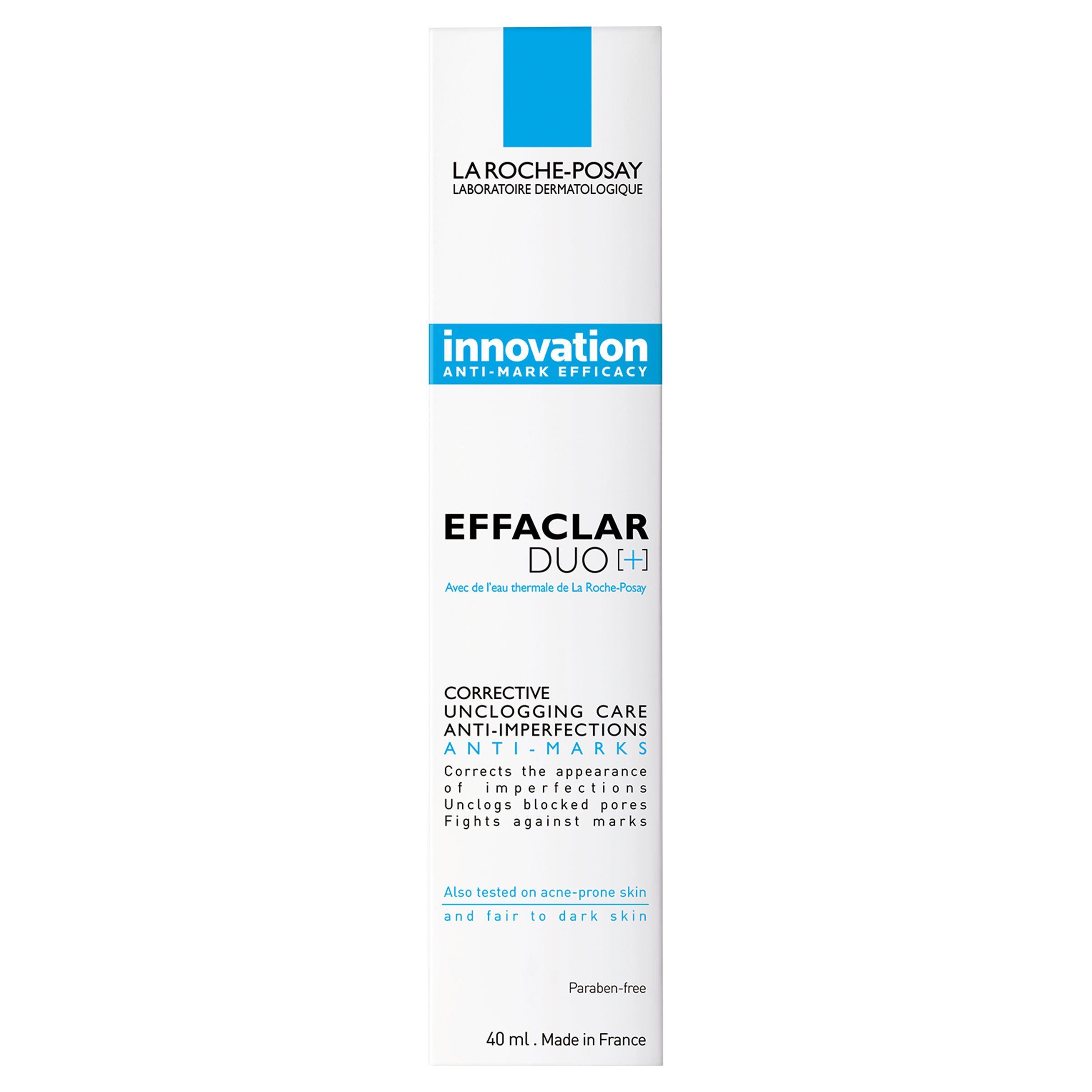 La Roche-Posay Effaclare Duo+ Corrective Unclogging Care Anti Imperfections Anti-Marks, 40 ml