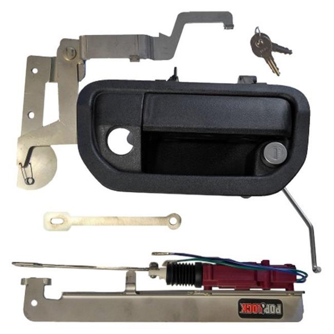 Pop & Lock PL8675 Manual & Power Combo Kit for 2017-2018 Honda Ridgeline, Black