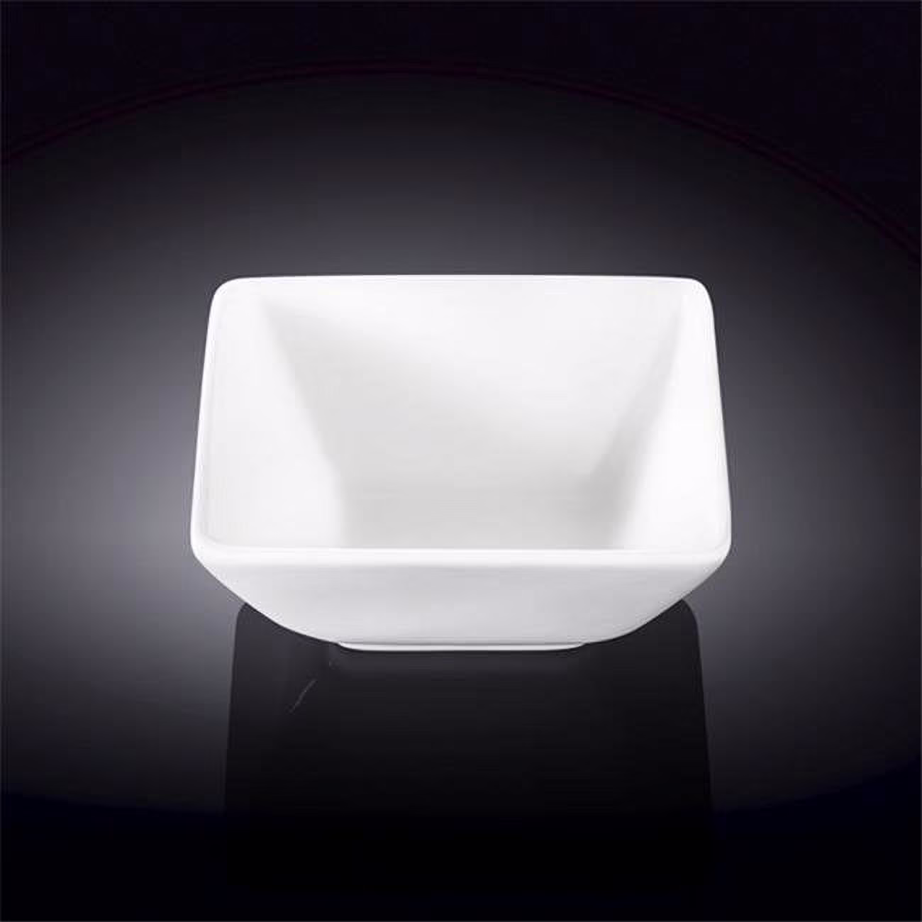 992610 Square Dish - White - Pack of 96