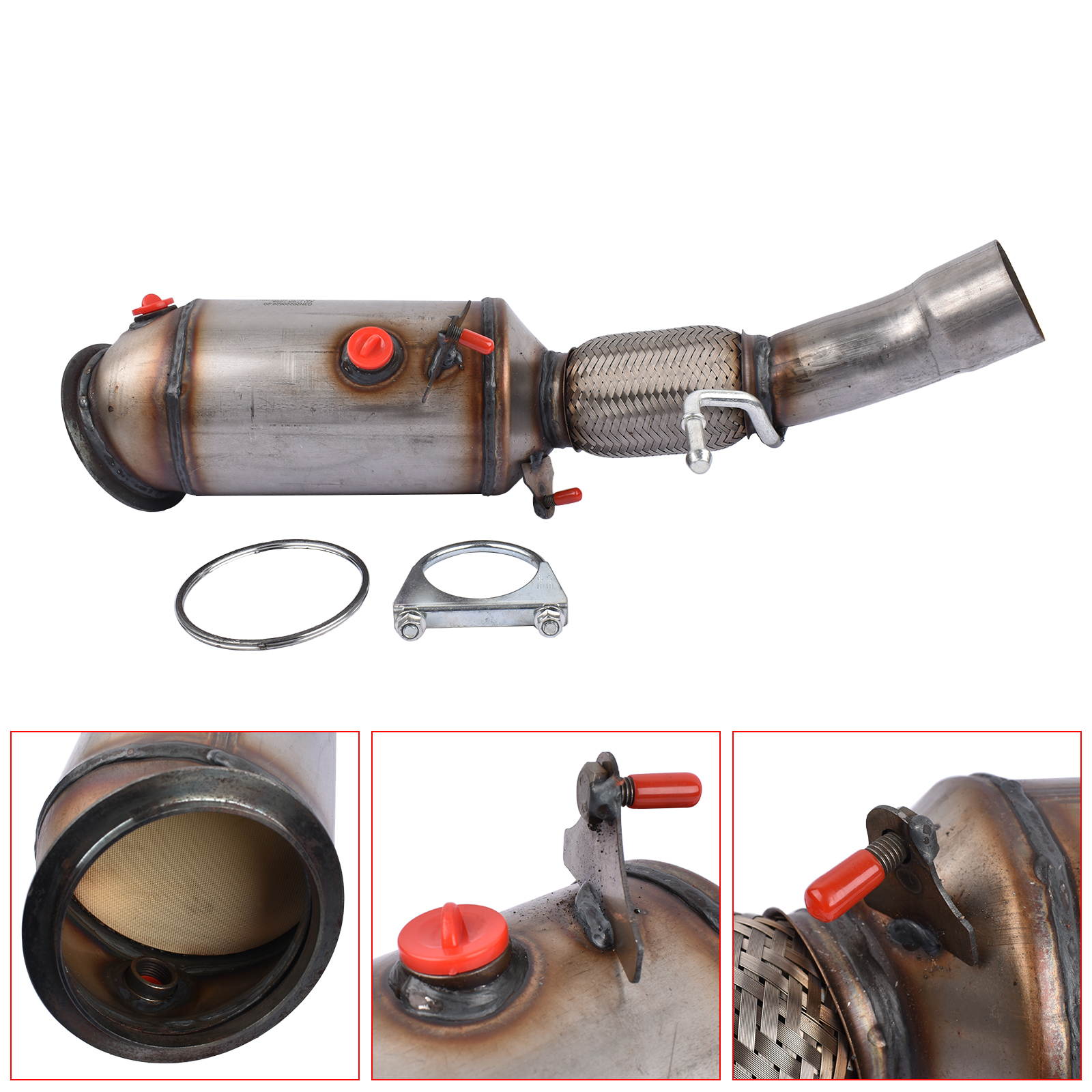 GELUOXI Catalytic Converter for BMW X3 20i 28d 2.0L l4 Sport Utility 2013-2017 Part# BWCZ014/15