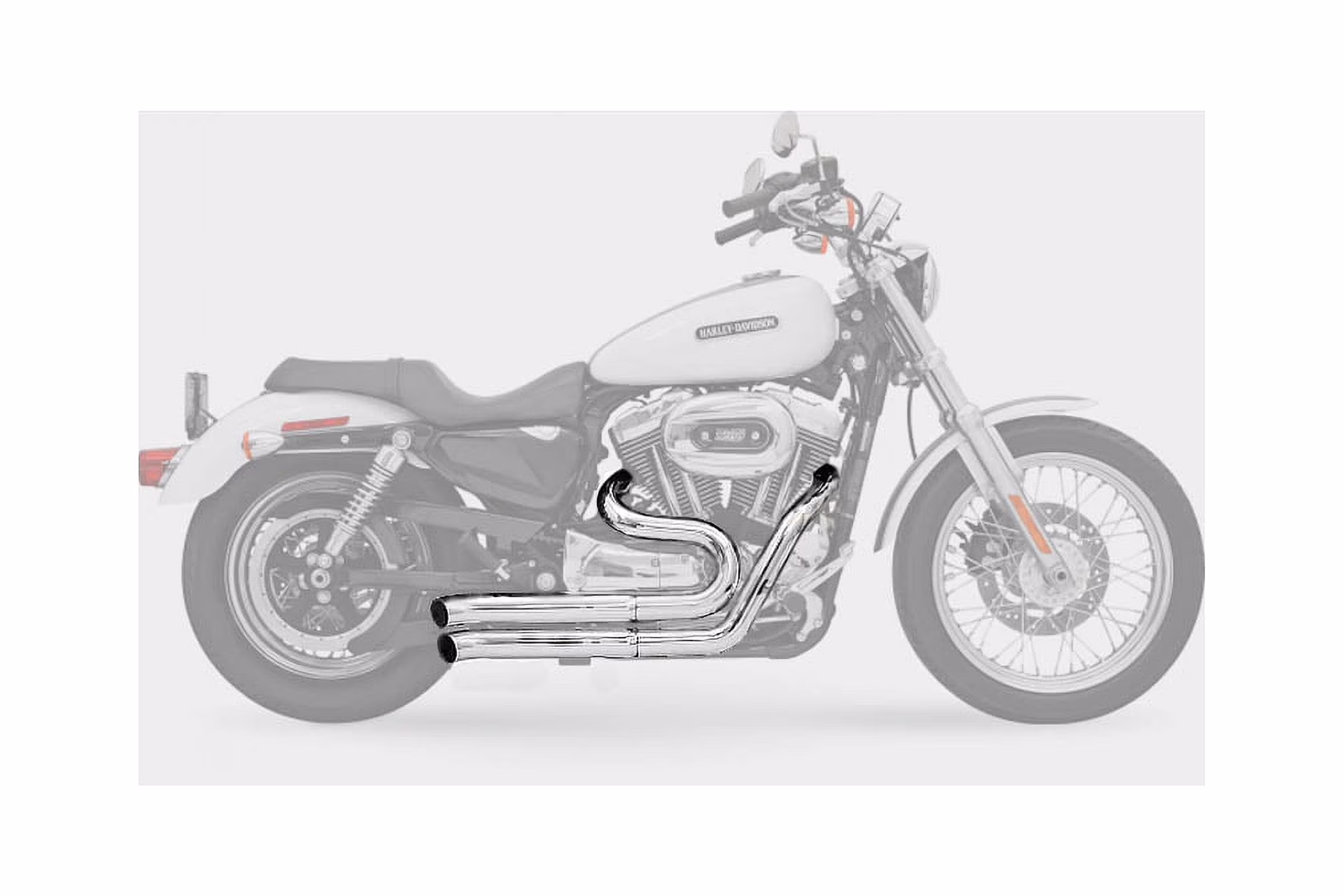 Bassani Firepower Series Chrome Firesweep Exhaust System (12113D)