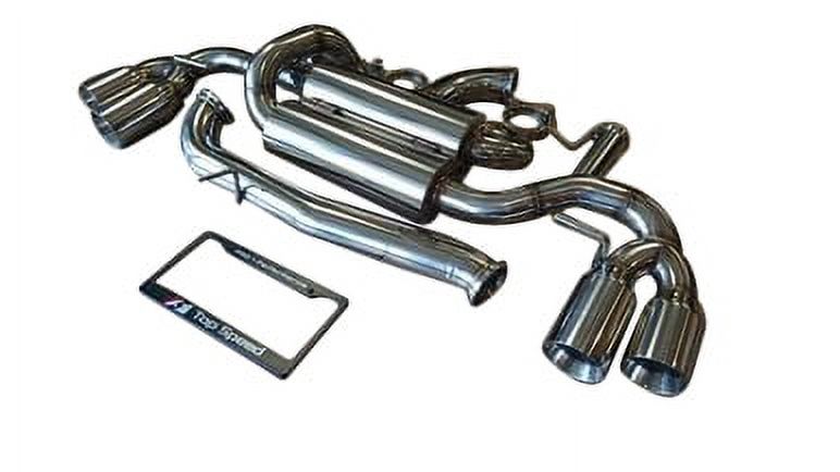 AUDI TTS 2.0T 09-13 CAT-BACK EXHAUST SYSTEM