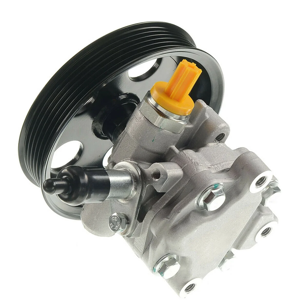 Power Steering Pump with Pulley For Audi 05-09 A4 05-09 A4 Quattro L4 2.0L 8E0 D